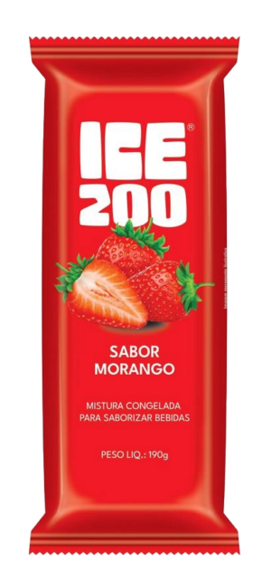 Gelo sabor Morango